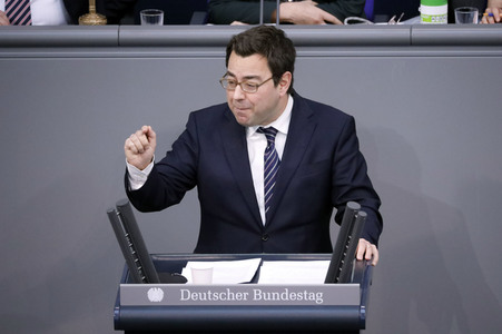 18. Sitzung des Deutschen Bundestages in Berlin