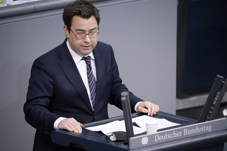 18. Sitzung des Deutschen Bundestages in Berlin