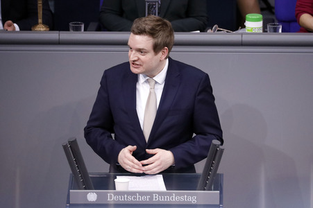 18. Sitzung des Deutschen Bundestages in Berlin