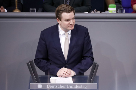 18. Sitzung des Deutschen Bundestages in Berlin