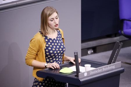 18. Sitzung des Deutschen Bundestages in Berlin