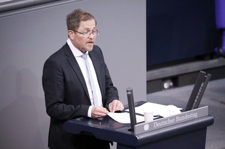 18. Sitzung des Deutschen Bundestages in Berlin