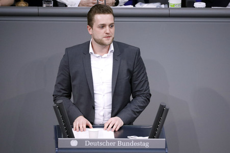 18. Sitzung des Deutschen Bundestages in Berlin