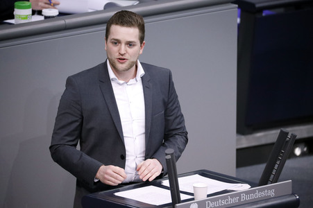 18. Sitzung des Deutschen Bundestages in Berlin