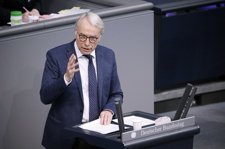 18. Sitzung des Deutschen Bundestages in Berlin