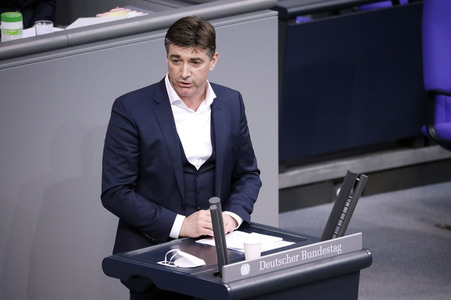 18. Sitzung des Deutschen Bundestages in Berlin