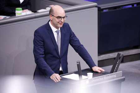 18. Sitzung des Deutschen Bundestages in Berlin