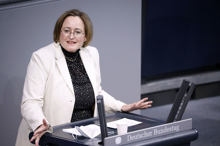 18. Sitzung des Deutschen Bundestages in Berlin