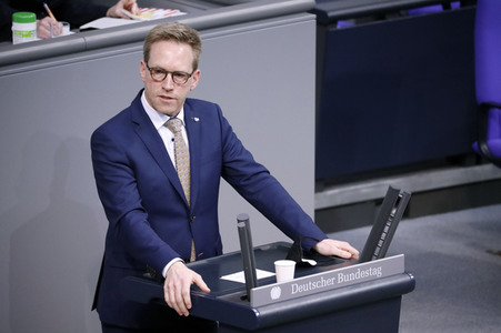 18. Sitzung des Deutschen Bundestages in Berlin