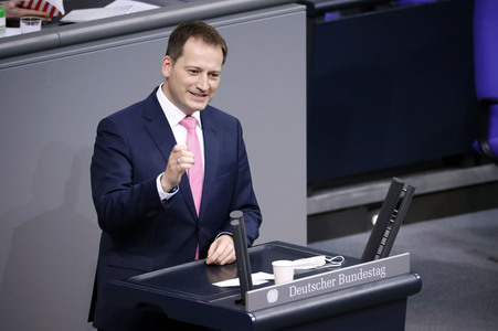 18. Sitzung des Deutschen Bundestages in Berlin