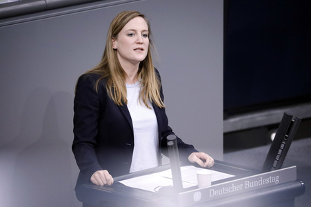 18. Sitzung des Deutschen Bundestages in Berlin