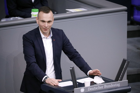 18. Sitzung des Deutschen Bundestages in Berlin