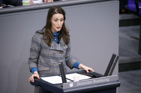 18. Sitzung des Deutschen Bundestages in Berlin