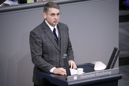 18. Sitzung des Deutschen Bundestages in Berlin