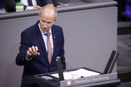 18. Sitzung des Deutschen Bundestages in Berlin