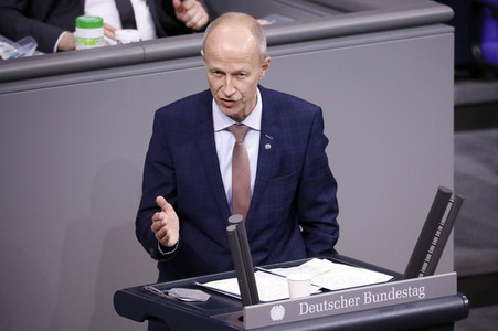 18. Sitzung des Deutschen Bundestages in Berlin