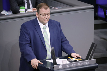 18. Sitzung des Deutschen Bundestages in Berlin