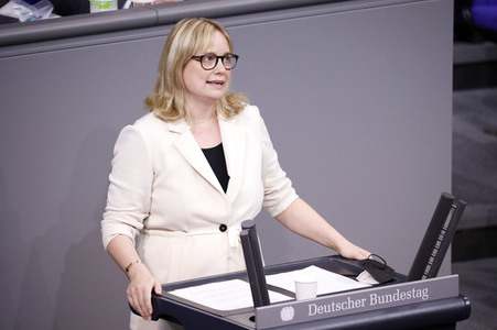 18. Sitzung des Deutschen Bundestages in Berlin