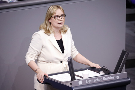 18. Sitzung des Deutschen Bundestages in Berlin