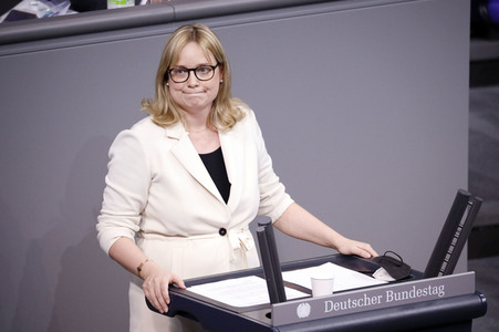 18. Sitzung des Deutschen Bundestages in Berlin