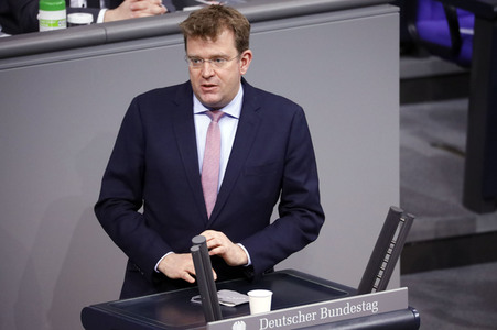 18. Sitzung des Deutschen Bundestages in Berlin