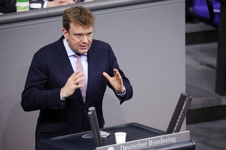 18. Sitzung des Deutschen Bundestages in Berlin