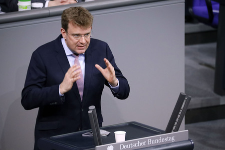 18. Sitzung des Deutschen Bundestages in Berlin