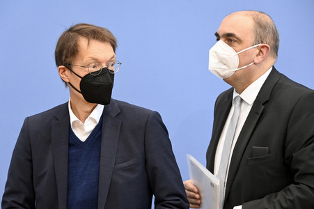 Pressekonferenz zur aktuellen Corona-Lage in Berlin