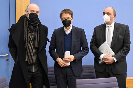 Pressekonferenz zur aktuellen Corona-Lage in Berlin