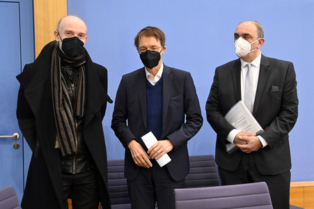 Pressekonferenz zur aktuellen Corona-Lage in Berlin