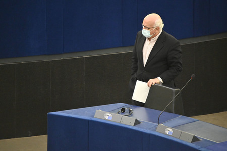 Plenartagung zur Todestrafe im Iran im EU-Parlament in Straßburg
