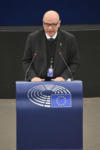 Plenartagung zur Todestrafe im Iran im EU-Parlament in Straßburg