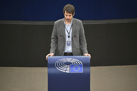 Plenartagung zur Todestrafe im Iran im EU-Parlament in Straßburg