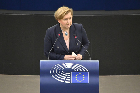 Plenartagung zur Todestrafe im Iran im EU-Parlament in Straßburg
