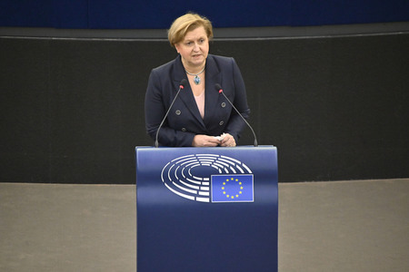 Plenartagung zur Todestrafe im Iran im EU-Parlament in Straßburg