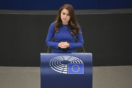 Plenartagung zur Todestrafe im Iran im EU-Parlament in Straßburg
