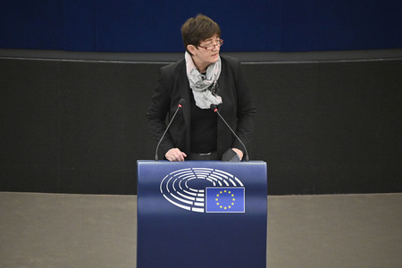 Plenartagung zur Todestrafe im Iran im EU-Parlament in Straßburg