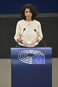 Plenartagung zur Todestrafe im Iran im EU-Parlament in Straßburg