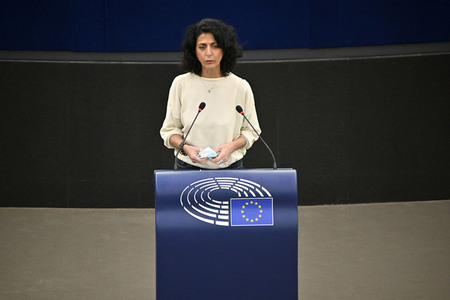 Plenartagung zur Todestrafe im Iran im EU-Parlament in Straßburg