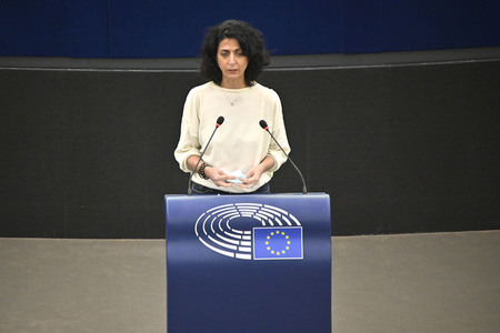 Plenartagung zur Todestrafe im Iran im EU-Parlament in Straßburg