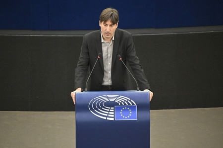 Plenartagung zur Todestrafe im Iran im EU-Parlament in Straßburg