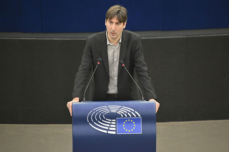 Plenartagung zur Todestrafe im Iran im EU-Parlament in Straßburg
