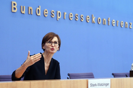 Pressekonferenz zur Vorstellung des Jahresgutachtens der Wissenschaftsplattform Klimaschutz in Berlin