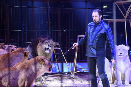 Vorpremiere vom Circus Krone Winterprogramm 'New Memories' in München