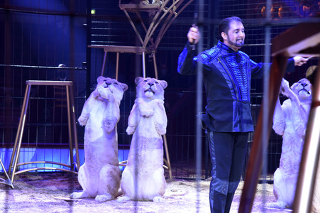 Vorpremiere vom Circus Krone Winterprogramm 'New Memories' in München