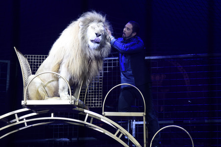 Vorpremiere vom Circus Krone Winterprogramm 'New Memories' in München