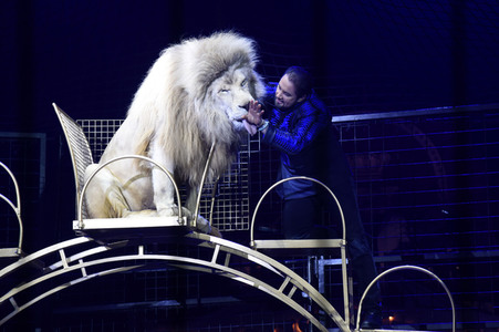 Vorpremiere vom Circus Krone Winterprogramm 'New Memories' in München