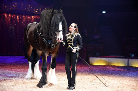 Vorpremiere vom Circus Krone Winterprogramm 'New Memories' in München