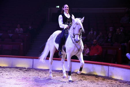 Vorpremiere vom Circus Krone Winterprogramm 'New Memories' in München