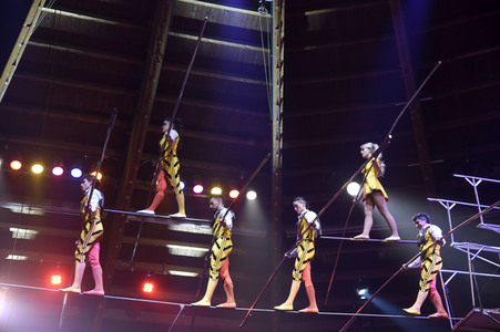 Vorpremiere vom Circus Krone Winterprogramm 'New Memories' in München